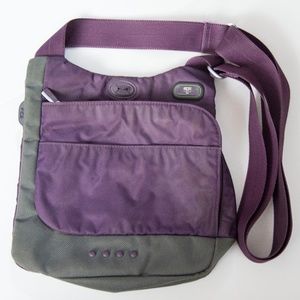 Tumi Tech Purple Crossbody Bag